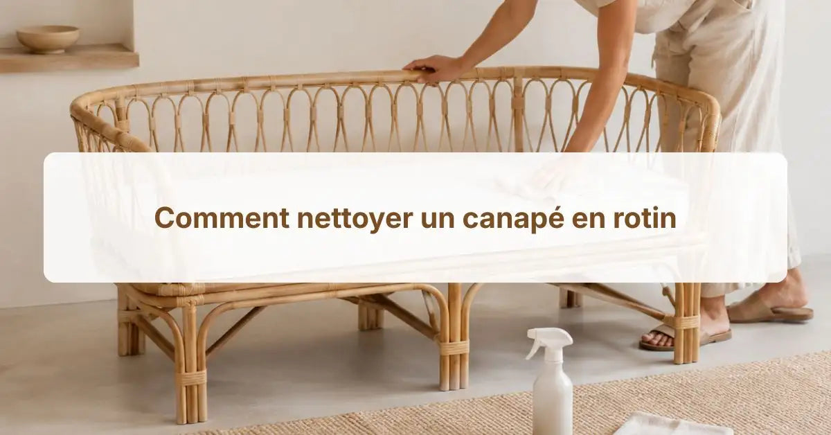 Comment Nettoyer Un Canapé En Rotin