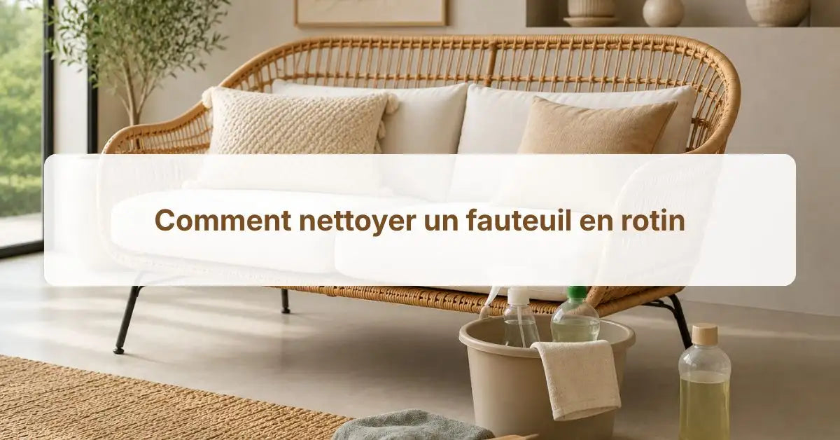 Comment Nettoyer Un Fauteuil En Rotin