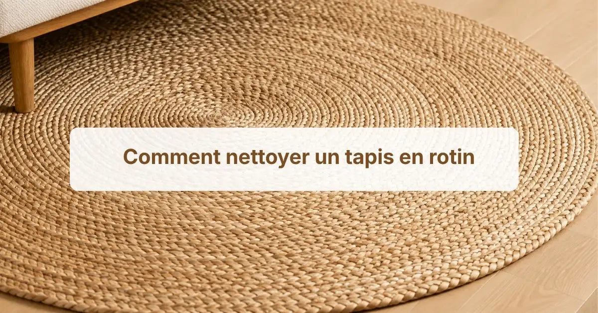Comment Nettoyer Un Tapis En Rotin
