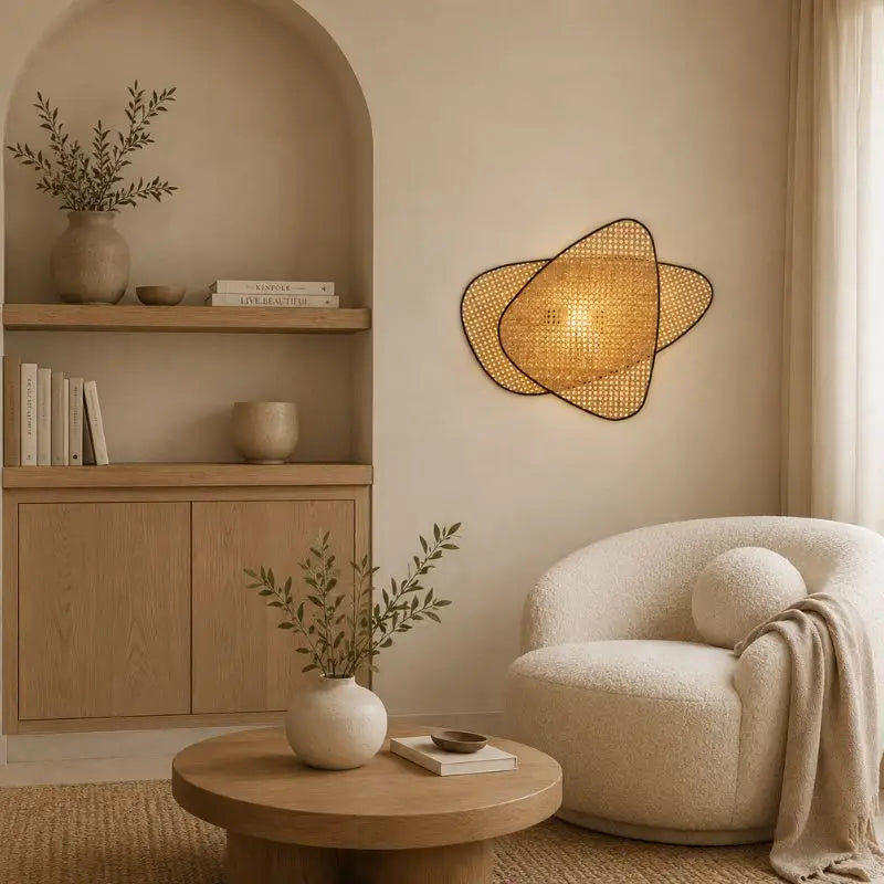 Applique en Rotin - 60 x 42 cm