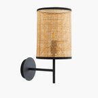 Applique Murale Rotin Chambre - 26 x 36 cm