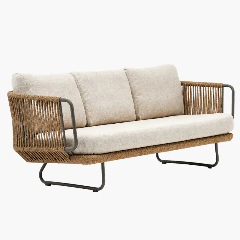 Canapé pour Terrasse en Rotin