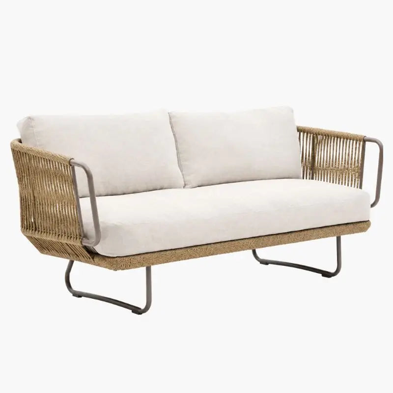 Canapé pour Terrasse en Rotin