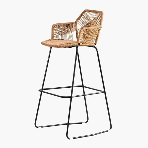 Chaise Bar Rotin - 54 x 51 x 75 cm