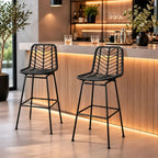Chaise de Bar en Rotin
