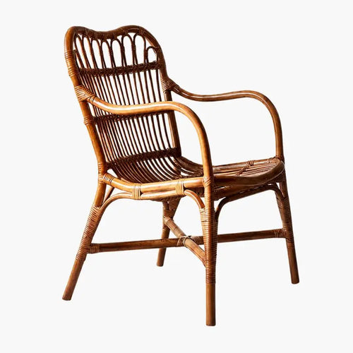 Chaise de Jardin en Rotin - 59 x 56 x 40 cm