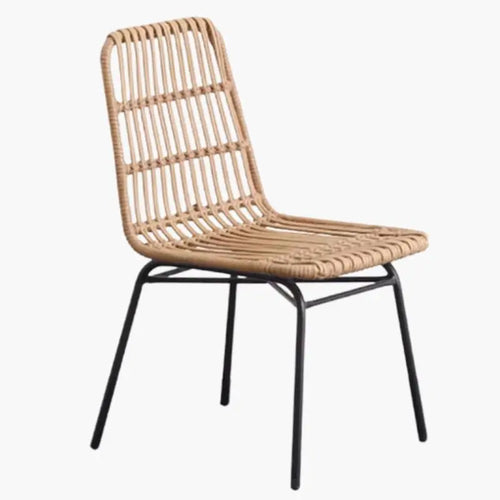 Chaise en Rotin - Beige clair