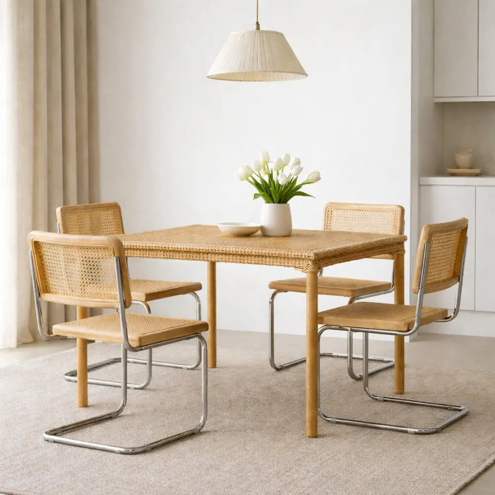 Chaise en Rotin Moderne