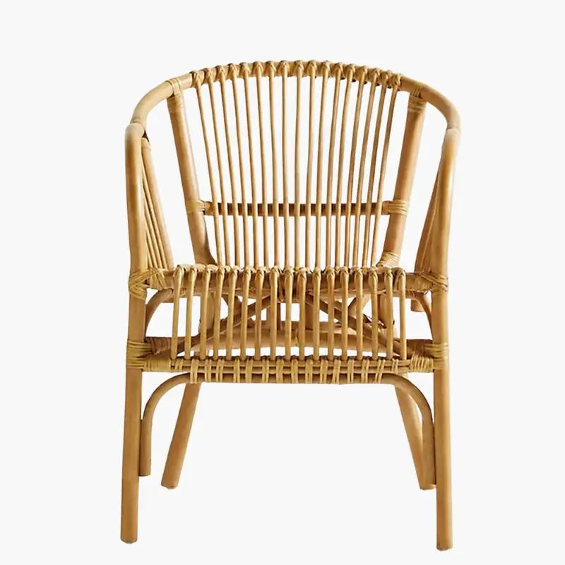 Chaise Jardin Rotin Naturel
