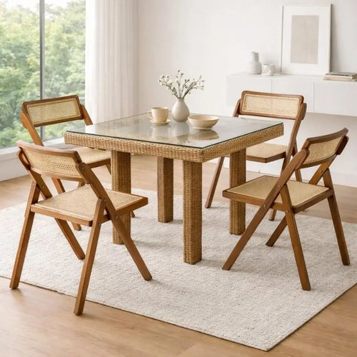 Chaise Pliable en Rotin