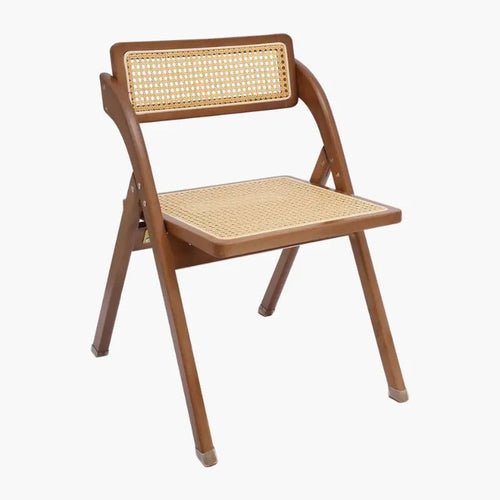 Chaise Pliable en Rotin - Marron