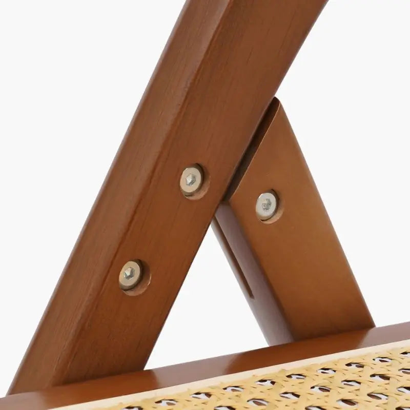 Chaise Pliable Rétro en Rotin