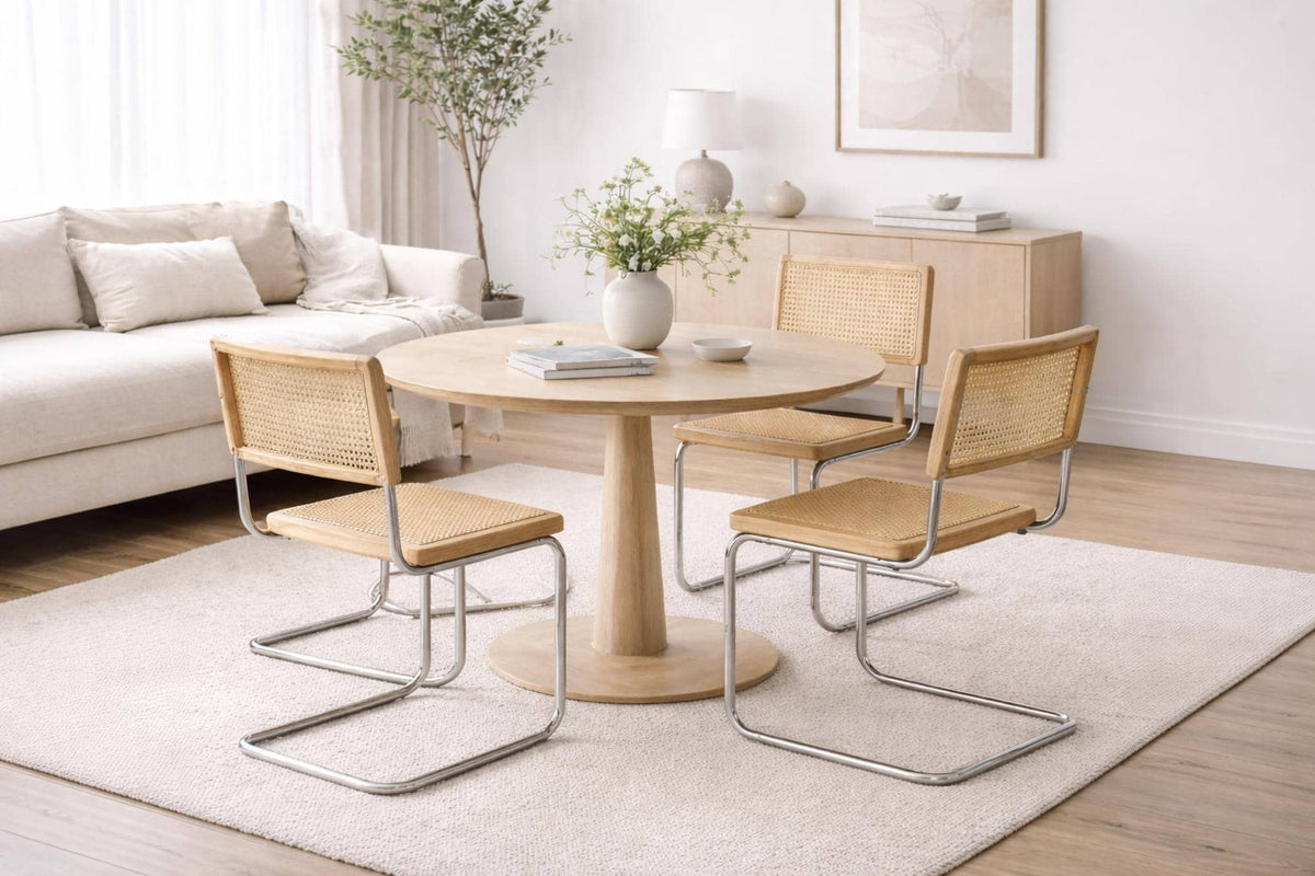Chaise Rotin Cannage Style Cesca