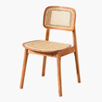 Chaise Rotin et Bois