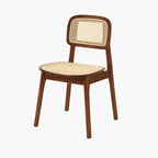 Chaise Rotin et Bois