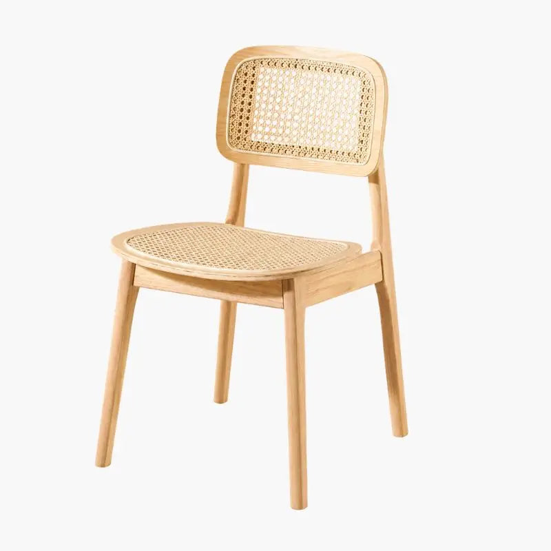 Chaise Rotin et Bois