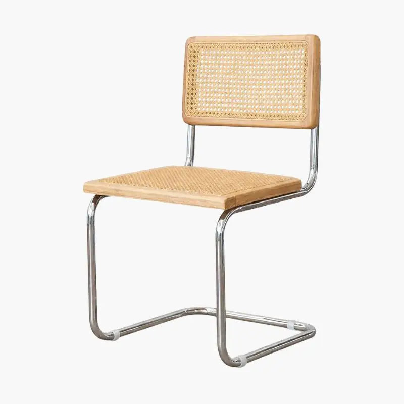 Chaise Rotin Style Cesca - Marron clair