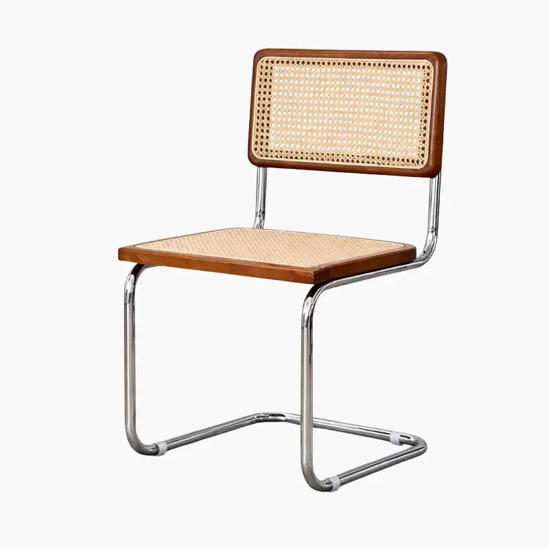 Chaise Rotin Style Cesca - Marron foncé