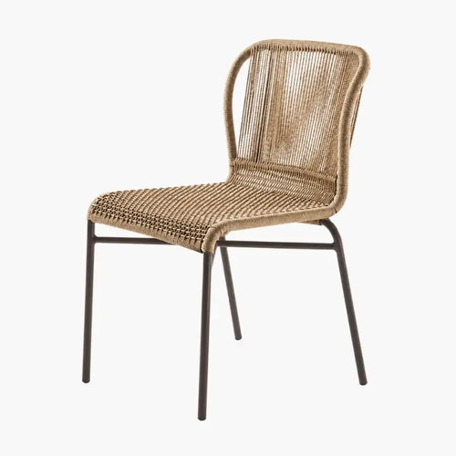 Chaise Salle à Manger Rotin - 55 × 60 × 72 cm