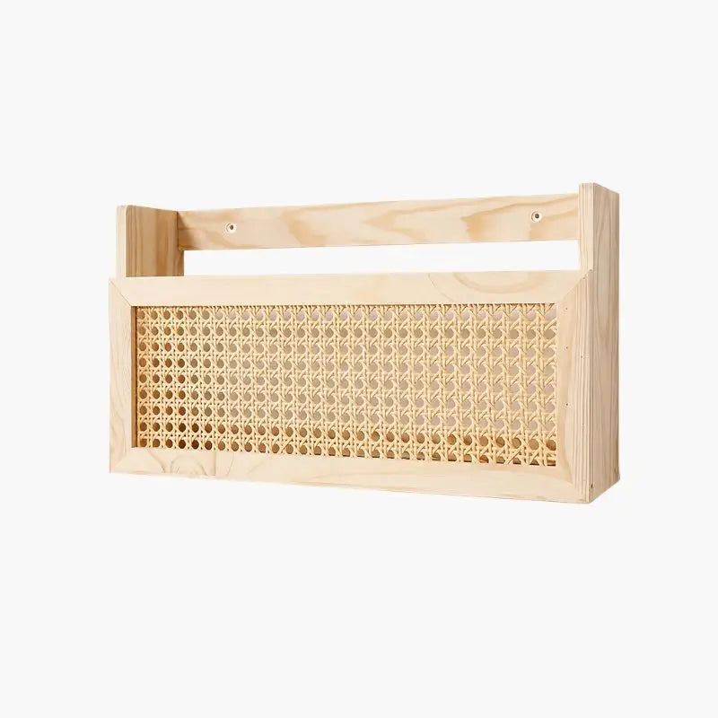 Étagère Murale Rotin Enfant - 44 x 24 x 10 cm