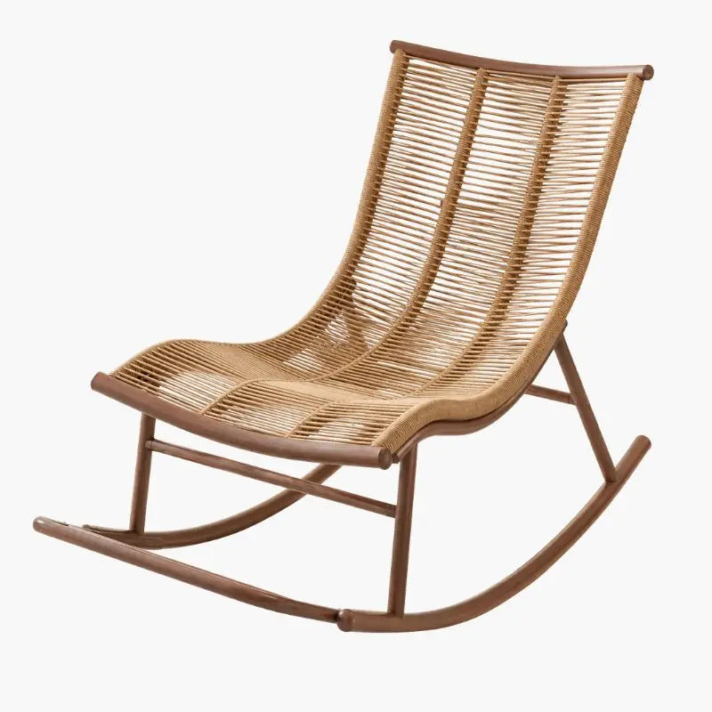 Fauteuil Bascule Rotin