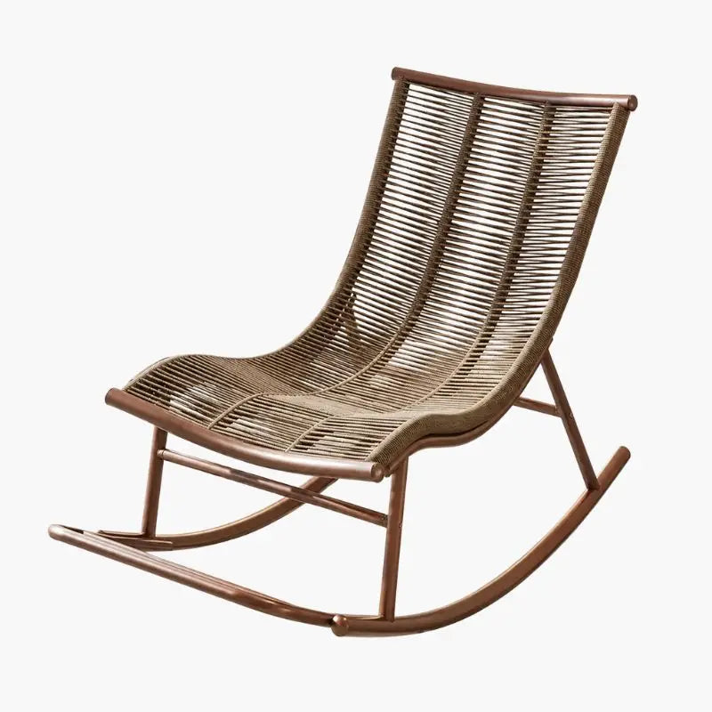 Fauteuil Bascule Rotin