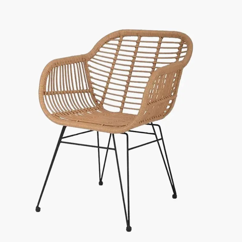 Fauteuil en Rotin - Beige