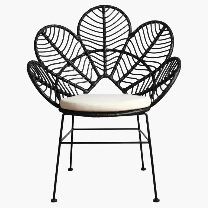 Fauteuil en Rotin Fleur