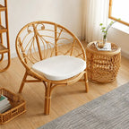 Fauteuil en Rotin Intérieur - 90 x 87 x 85 cm