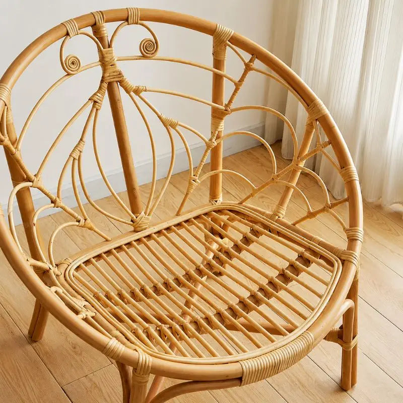 Fauteuil en Rotin Intérieur - 90 x 87 x 85 cm