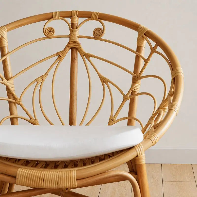 Fauteuil en Rotin Intérieur - 90 x 87 x 85 cm