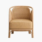 Fauteuil en Rotin pour Salon - 69 x 62 x 45 cm