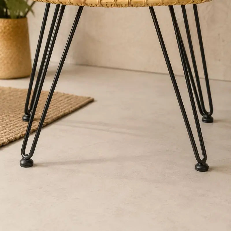 Fauteuil Jardin Rotin - 57 x 65 x 83 cm