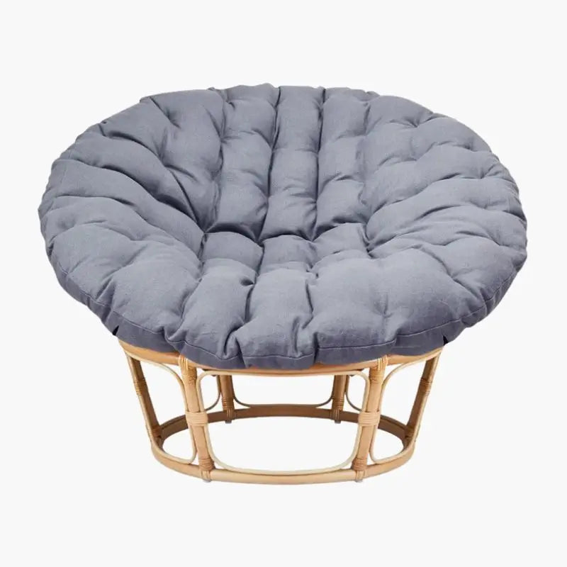 Fauteuil Loveuse Rotin - Gris