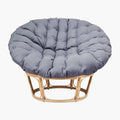 Fauteuil Loveuse Rotin - Gris