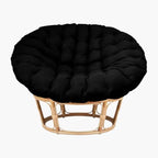 Fauteuil Loveuse Rotin - Noir