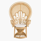 Fauteuil Paon Rotin - 100 x 51 x 145 cm