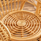 Fauteuil Paon Rotin - 100 x 51 x 145 cm