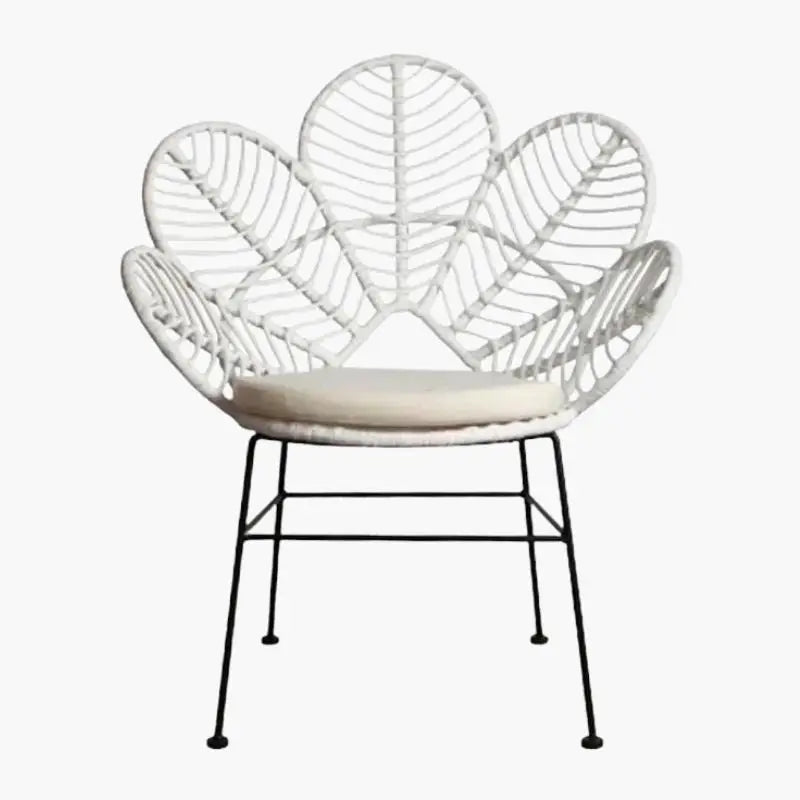 Fauteuil Rotin Fleur