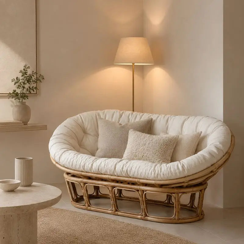 Fauteuil Rotin Loveuse