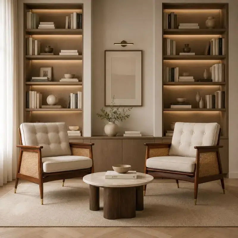 Fauteuil Rotin Salon