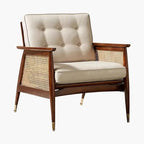 Fauteuil Rotin Salon - Marron