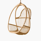 Fauteuil Suspendu en Rotin - 80 x 54 x 106 cm
