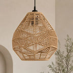 Grand Abat Jour Rotin - 29 x 30 cm