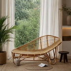 Grand Fauteuil Rotin - 157 x 67 x 80 cm