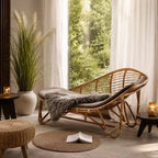 Grand Fauteuil Rotin - 157 x 67 x 80 cm