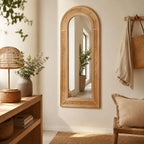 Grand Miroir Rotin - 73 x 170 cm