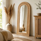 Grand Miroir Rotin - 73 x 170 cm