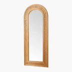 Grand Miroir Rotin - 73 x 170 cm