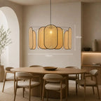 Grande Suspension en Rotin - 100 x 40 cm